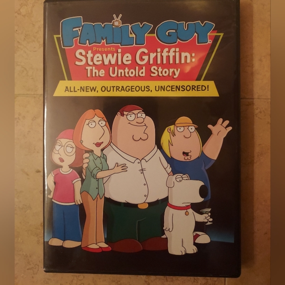 Family Guy Presents Stewie Griffin: Untold Story (DVD, 2005) Pre-Owned Tested